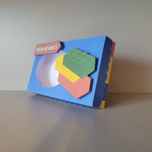 Caixa Porta Kit Kat - Festa Blocos / Brinquedos