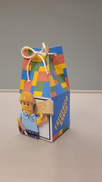 Caixa Sacolinha Lego Menino