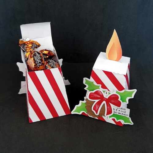 Caixa Vela de Natal