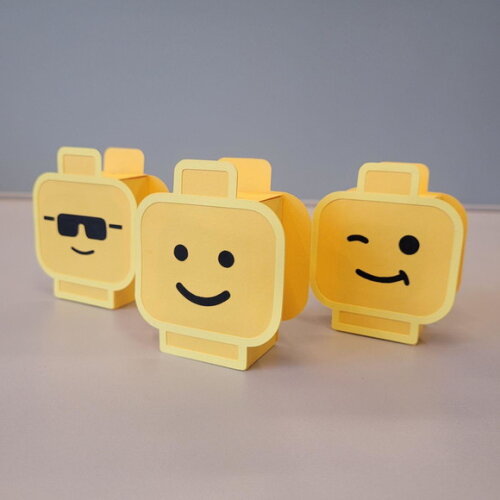 Caixinha Cabeça de Lego