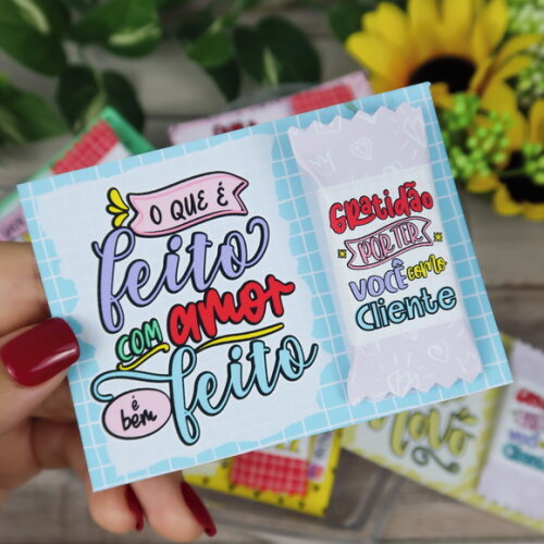 Card com Balinha - Frases - Ano Novo 2025
