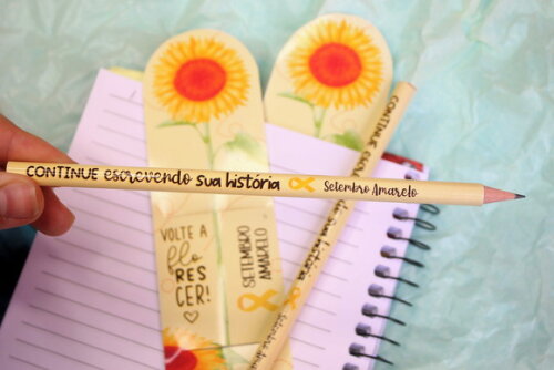 Card com Lápis - Setembro Amarelo