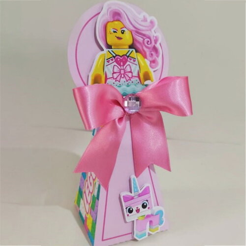 Kit Festa Lego Menina - 25 Itens e Ganhe Topo de Bolo