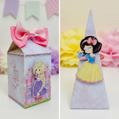 Kit Festa Princesas Cute - 25 Peças