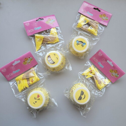 Kit Forminhas e Tags / Bandeirola para Cupcake