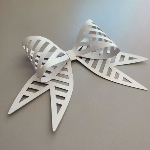 Laço de Papel 3d Grande para Decoração