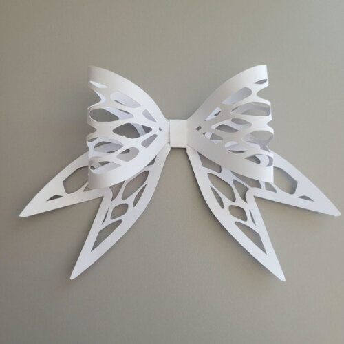 Laço de Papel 3d Grande para Decoração