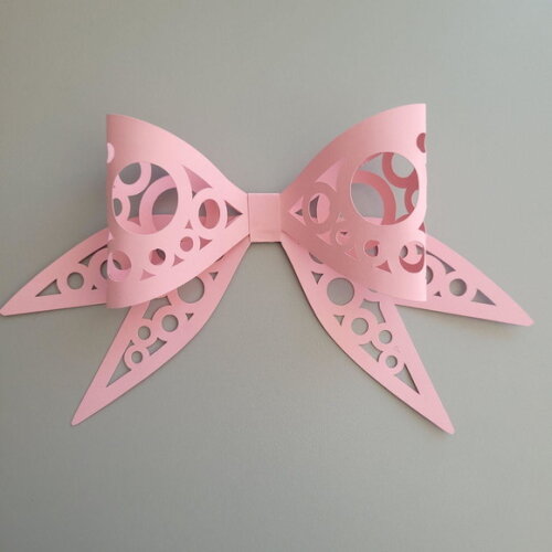 Laço de Papel 3d Grande para Decoração