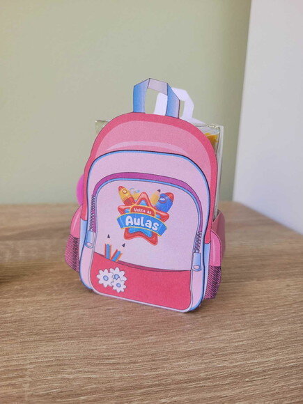 Mini Sacolinha / Caxepô / Lembrancinha de Volta às Aulas - m