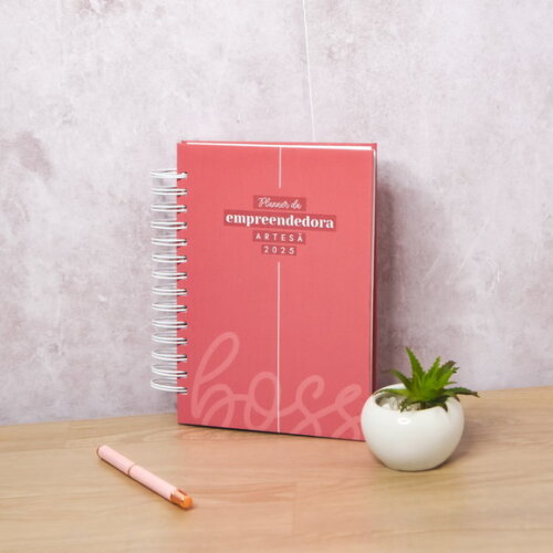 Planner Artesã Permanente c/ Planejador de Conteúdo Infinito