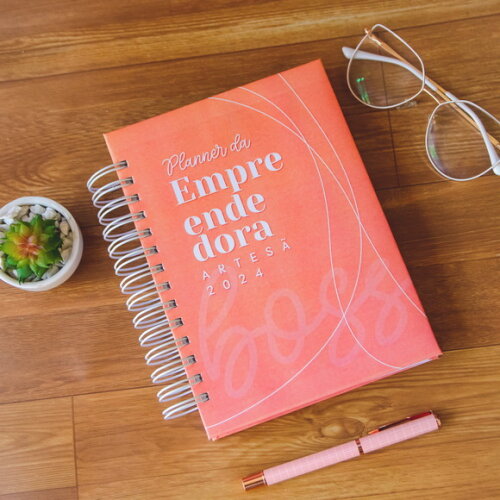 Planner Empreendedora Artesã Planejador de Conteúdo Infinito