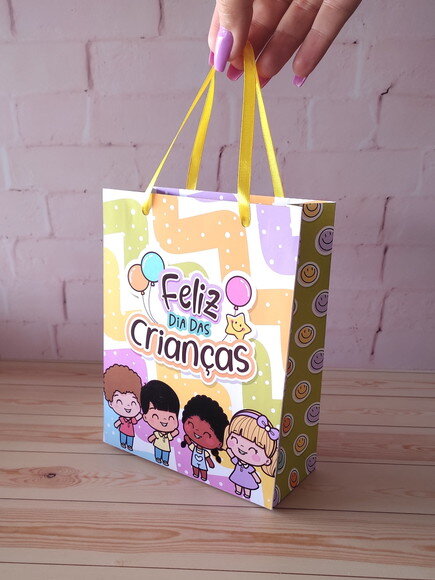 Sacolinha para Presente - Dia das Crianças