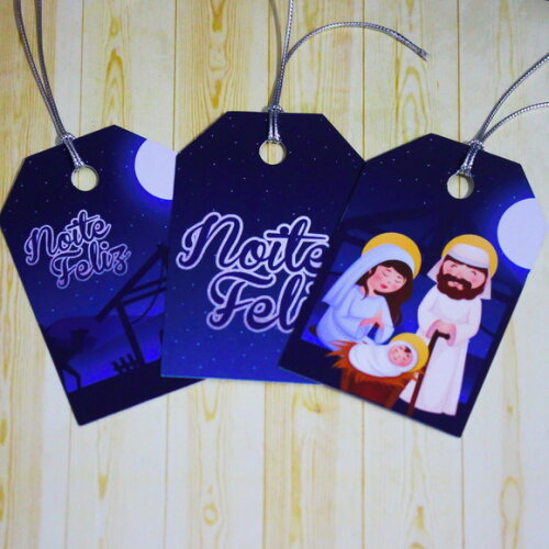 Tag para Lembrancinhas - Natal Bíblico
