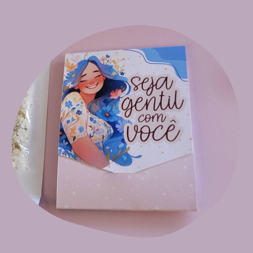 Tag para Máscara Facial, Escalda Pés ou Argila Dia da Mulher