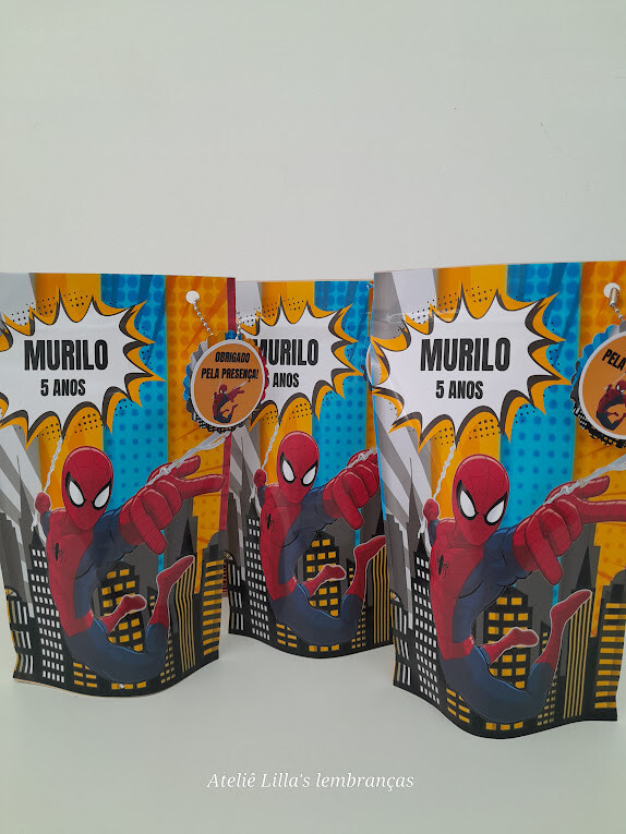 Lembrancinha Homem Aranha