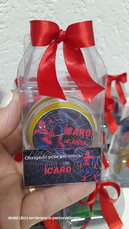 Ioiô na Caixa de Acetato Homem Aranha