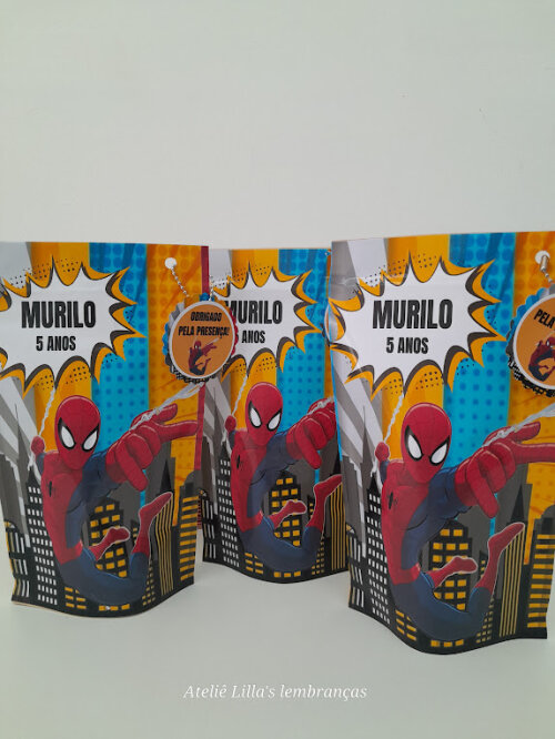 Lembrancinha Homem Aranha