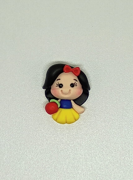 Aplique Biscuit II Princesas Diversas - 6 Unidades