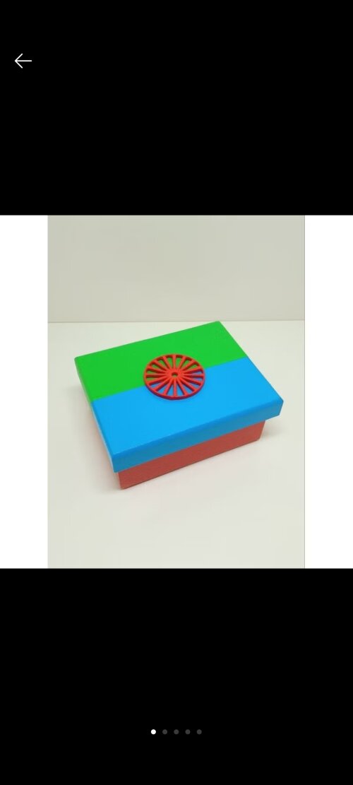 Caixa para Baralho Cigano/Tarô/Oráculo