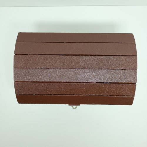 Baú Decorado mdf Marrom