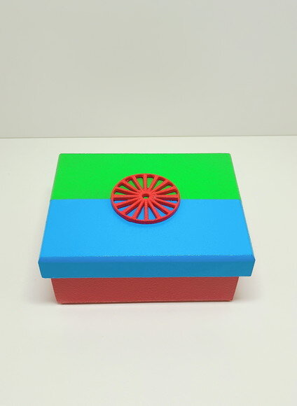 Caixa Decorada para Baralho Cigano/ Tarô/ Oraculos