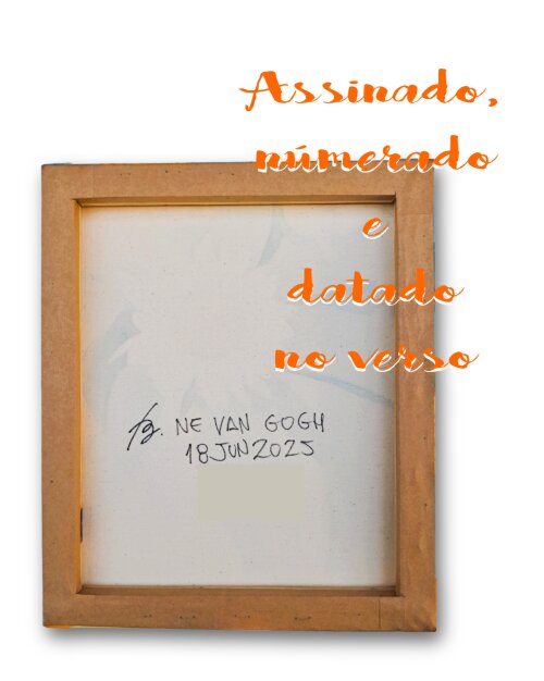 Quadro Decorativo em Acrílico Pintado a Mão Quadro Artesanal De