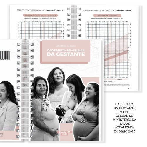 CADERNETA DA GESTANTE PERSONALIZADA