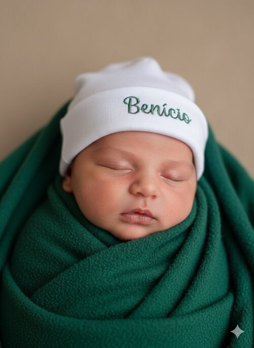 Touca personalizada para bebê