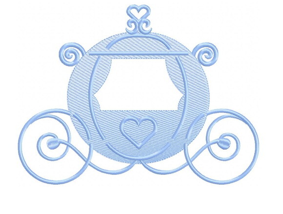 Matriz de Bordado Carruagem da Princesa