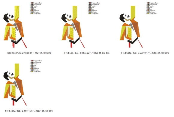 Matriz de Bordado Freddie Mercury Queen Ponto Cheio