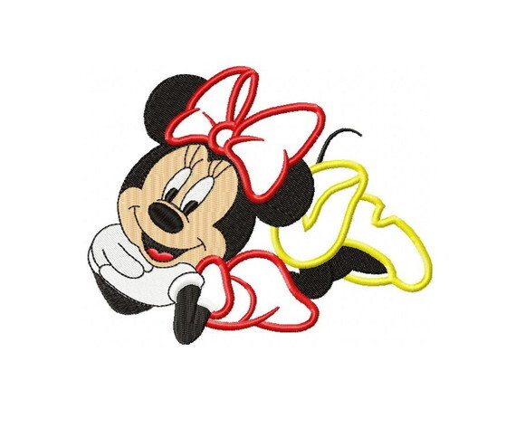 Matriz de Bordado Minnie Aplique