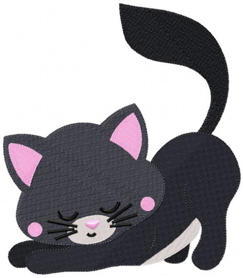 Matriz de Bordado Gatinhos Diversos Ponto Cheio
