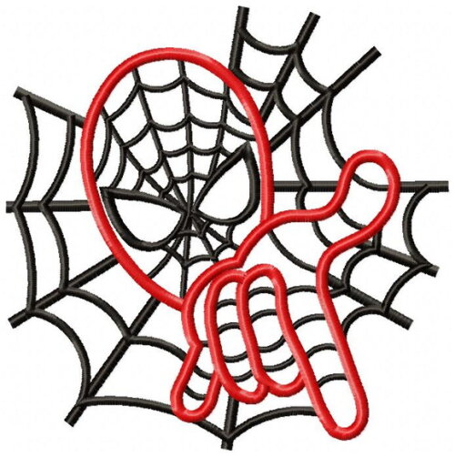 Matriz de Bordado Homem Aranha Spider Man Aplique