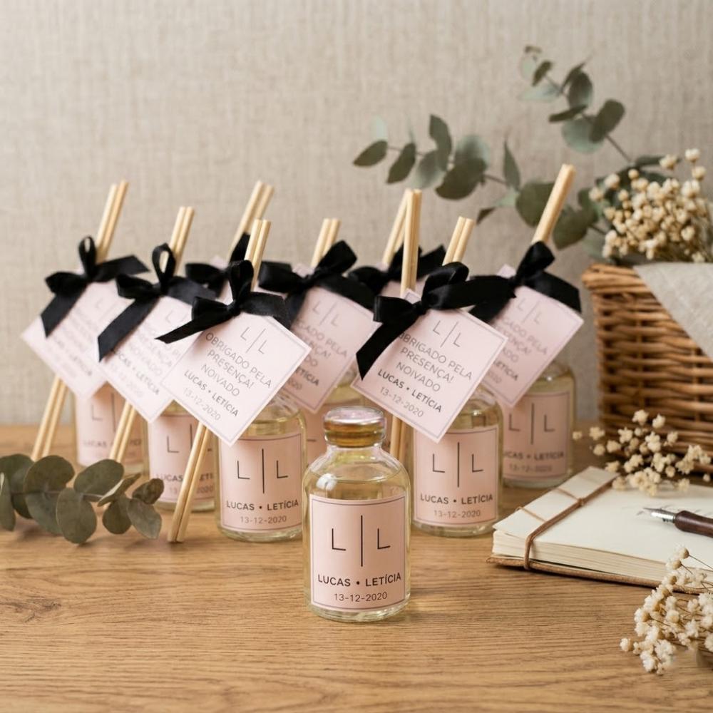 Mini Difusor para Casamento Lembrança Delicada e Marcante