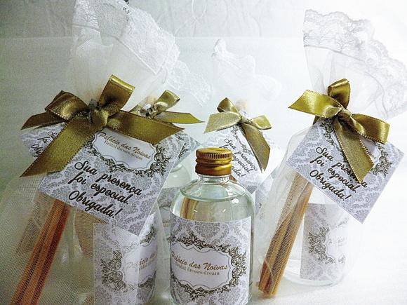 Aromatizador com Varetas na Organza