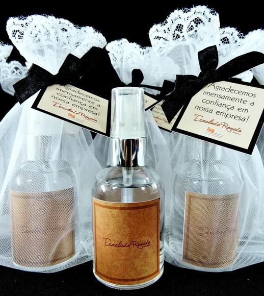 Home Spray na Organza Brinde Corporativo
