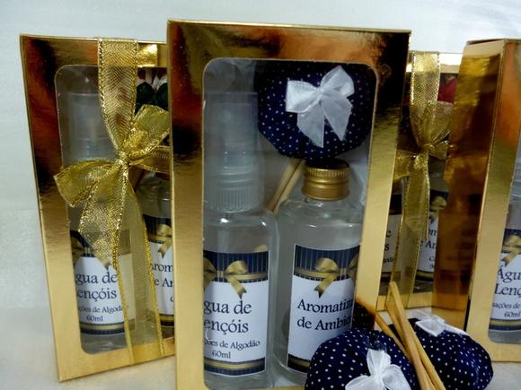 Kit Madrinhas Caixa Dourada