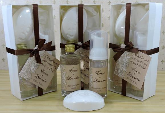 Kit Presente Padrinhos Noivado Casamento Pai Lembrancinha