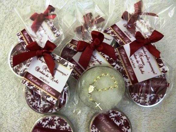 Latinha Lembrancinha de Bodas