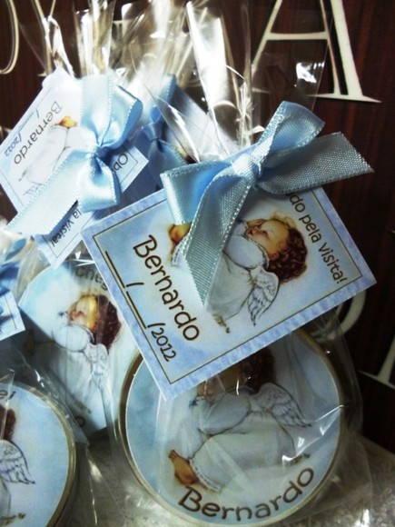 Lembrança Batizado Mini Terço na Latinha