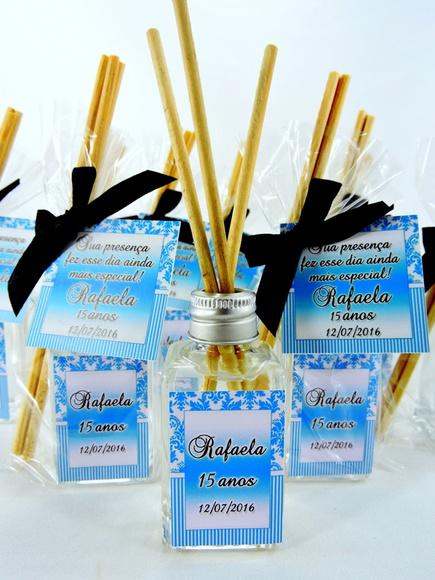 Lembrancinha 15 Anos Mini Aromatizador