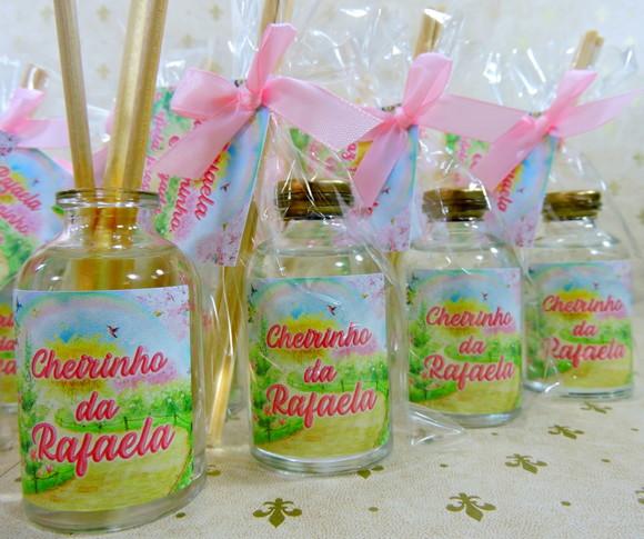 Lembrancinha Aniversário 1 Aninho Mini Aromatizante Difusor