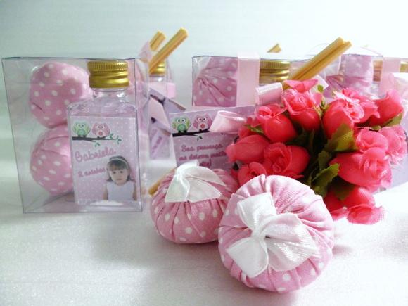 Lembrancinha Aromatizador e 2 Sachês