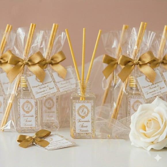 Lembrancinha Aromatizador Personalizado 40ml Casamento
