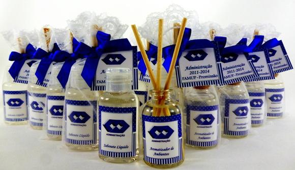 Lembrancinha Aromatizante e Álcool Gel Formatura