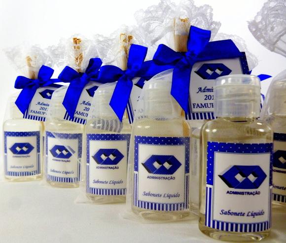 Lembrancinha Aromatizante e Álcool Gel Formatura