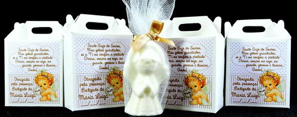 Lembrancinha Batizado Anjinho na Caixa