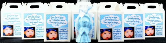 Lembrancinha Batizado Anjinho na Caixa