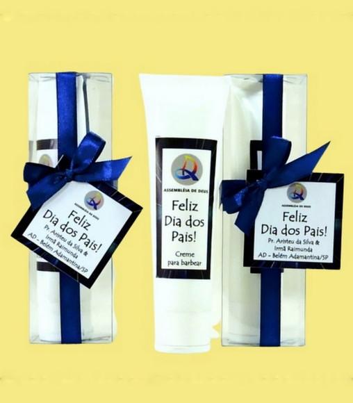 Lembrancinha Bisnaga com Hidratante Dia dos Pais