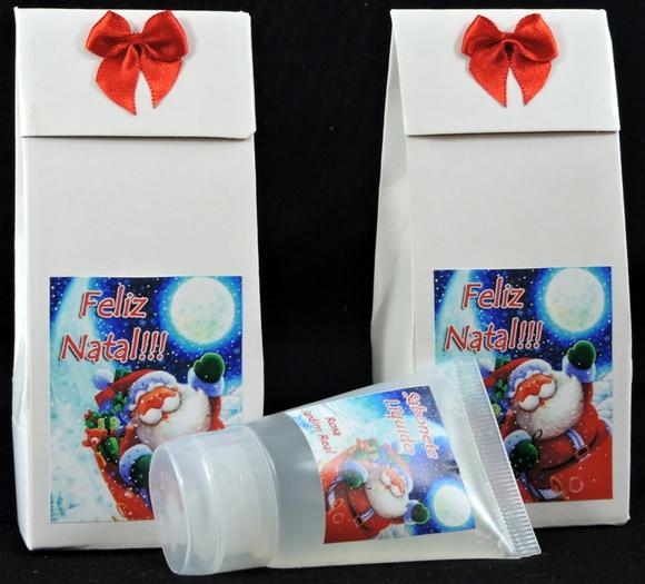 Lembrancinha Bisnaga de Natal Amigo Secreto Oculto Brinde